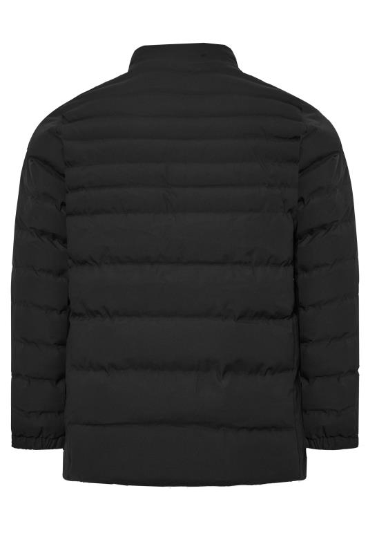 BadRhino Big & Tall Black Waterproof Puffer Jacket | BadRhino 4