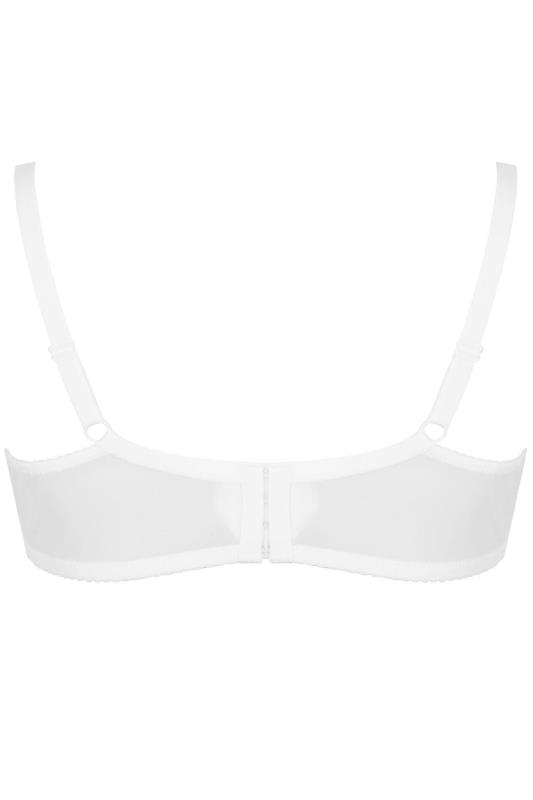 White Moulded Underwired T-Shirt Bra | Yours Clothing  4