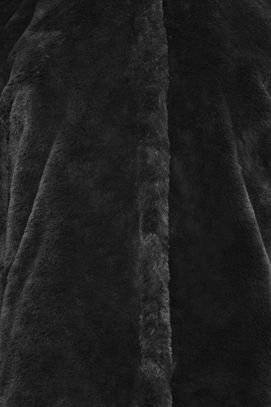 M&Co Black Faux Fur Coat | M&Co 7