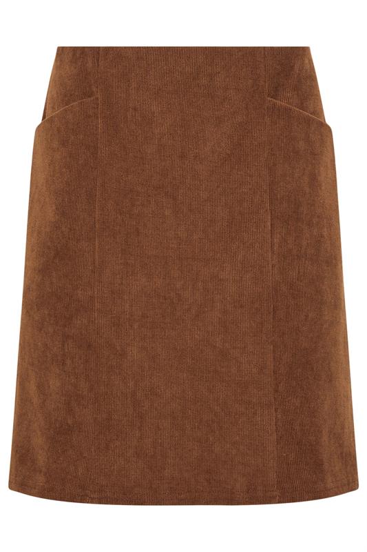 M&Co Tan Brown Cord Mini Skirt | M&Co  5