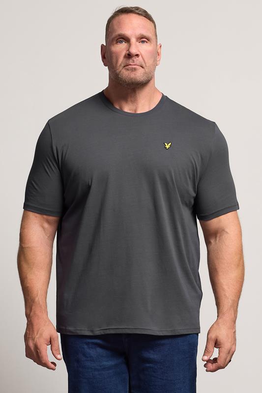  LYLE & SCOTT Big & Tall Grey Core T-Shirt