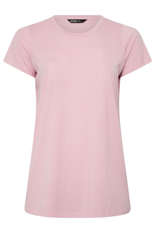 YOURSET 3 PACK Plus Size Chocolate Brown & Pink Core T-Shirts | Yours Clothing 9