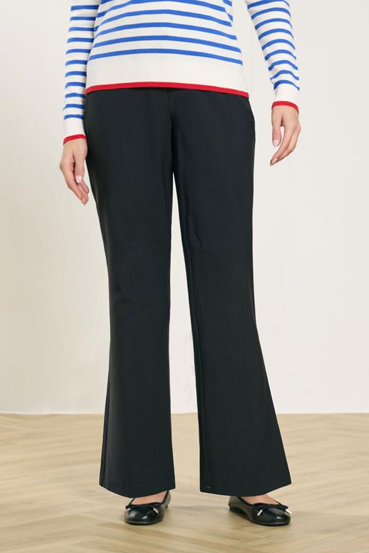 M&Co Black Bootcut Trousers | M&Co 1