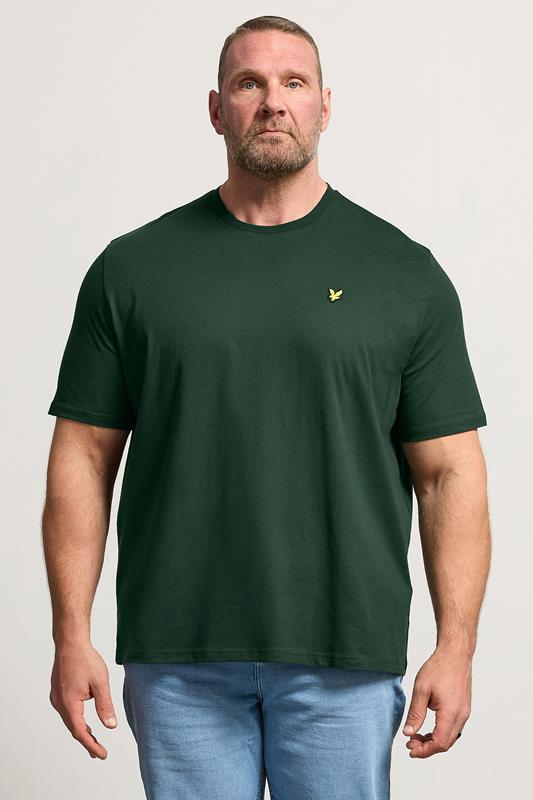  LYLE & SCOTT Big & Tall Dark Green Core T-Shirt
