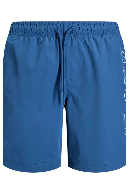 JACK & JONES Blue Wave Swim Shorts | BadRhino 2