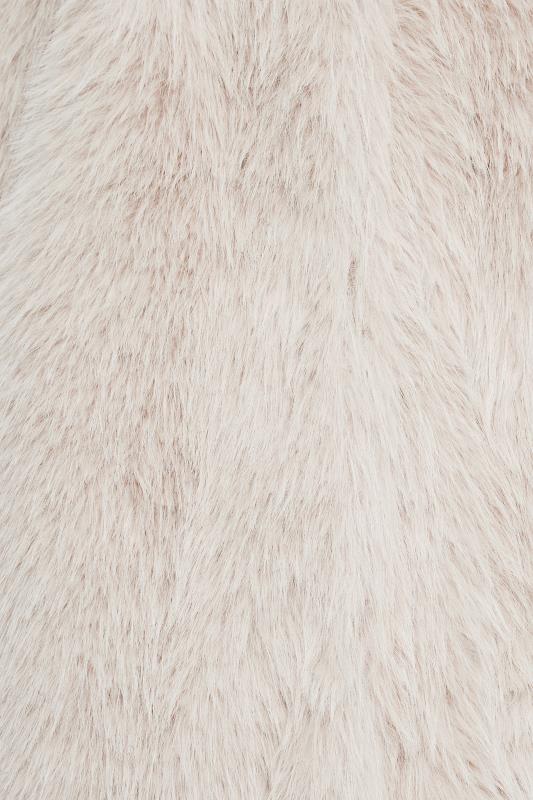 M&Co Light Grey Faux Fur Gilet | M&Co 5
