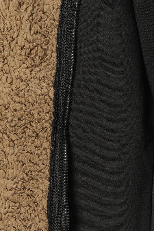 KAM Big & Tall Black 'South River' Fleece Lined Hoodie | BadRhino 6