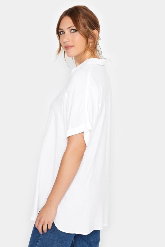 LTS Tall Women's White Short Sleeve Shirt | Long Tall Sally 4