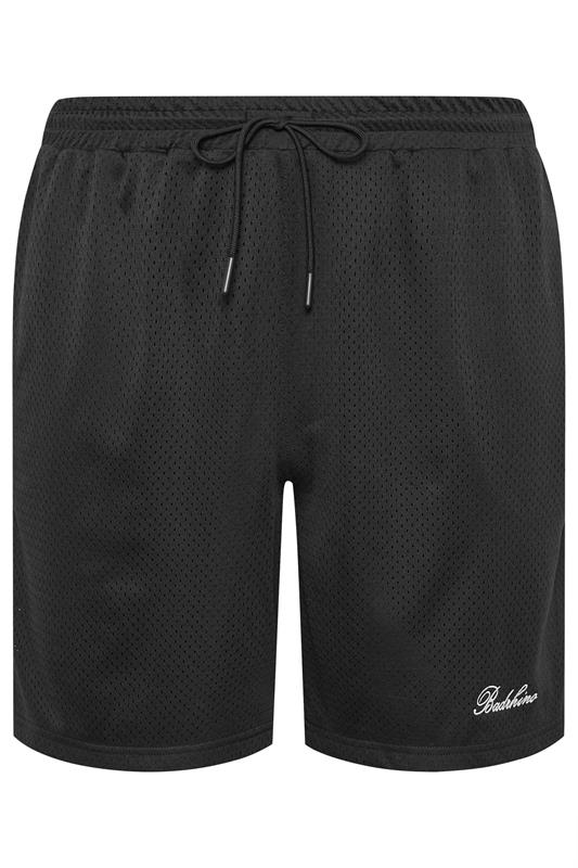 BadRhino Big & Tall Black Lightweight Mesh Shorts | BadRhino 7