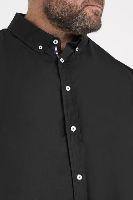 BadRhino Big & Tall 2 PACK Black Short Sleeve Poplin Shirts | BadRhino 5
