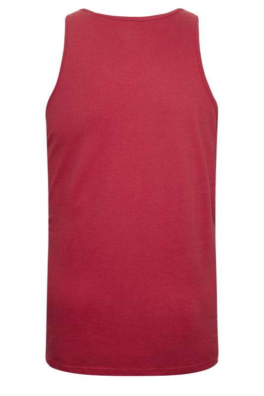 BadRhino Big & Tall Red & Blue Vest Top | BadRhino 4