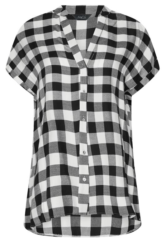 M&Co Black Check Print Shirt | M&Co 6