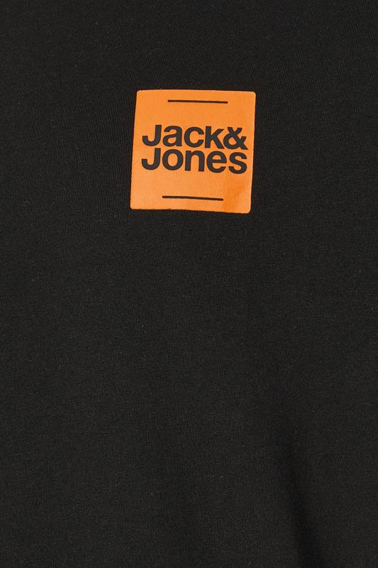 JACK & JONES Big & Tall Black Logo T-Shirt | BadRhino 2