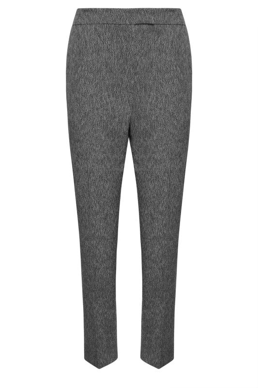 M&Co Salt & Pepper Grey Tapered Trousers | M&Co