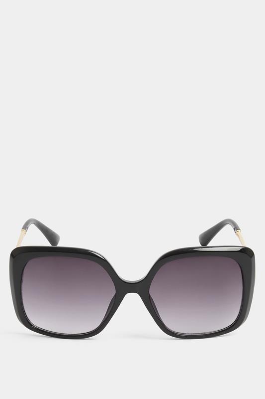 Black Square Oversized Sunglasses