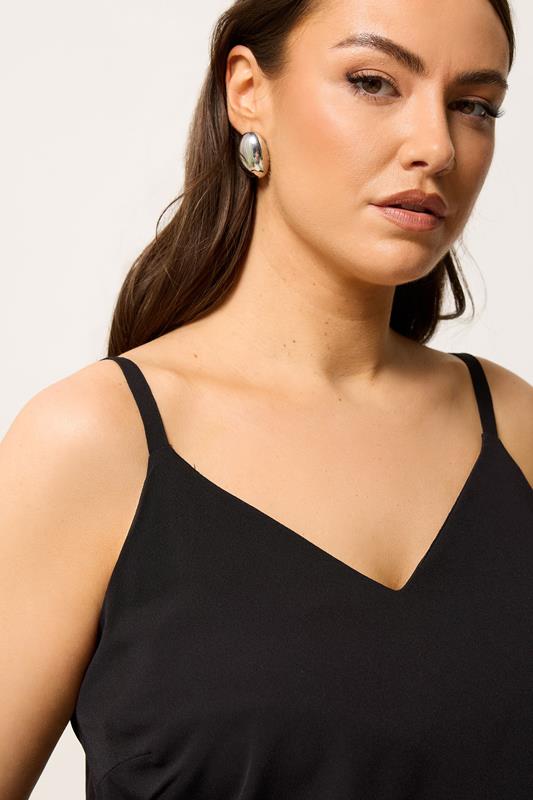 Silver Tone Statement Stud Earrings | Yours Clothing 2