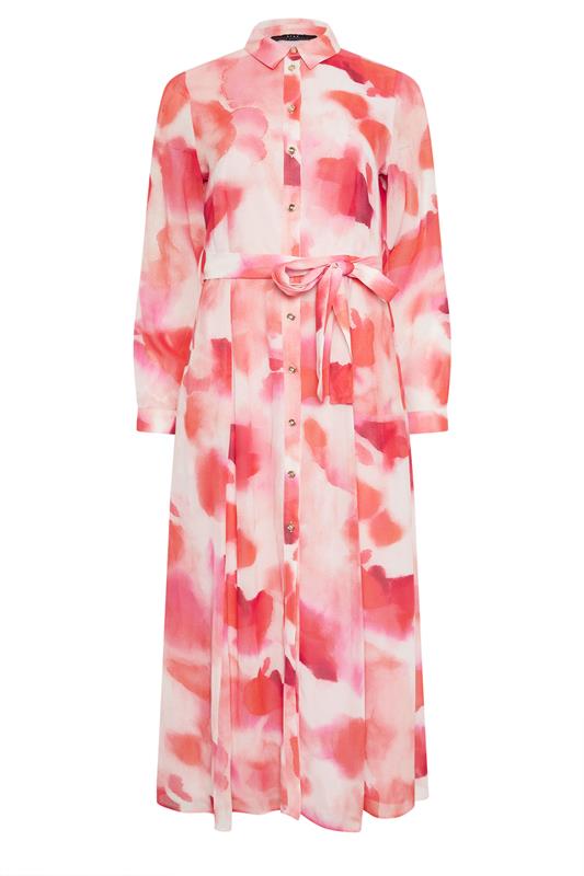 STAR Pink Printed Shirt Dress | StarByJM 5