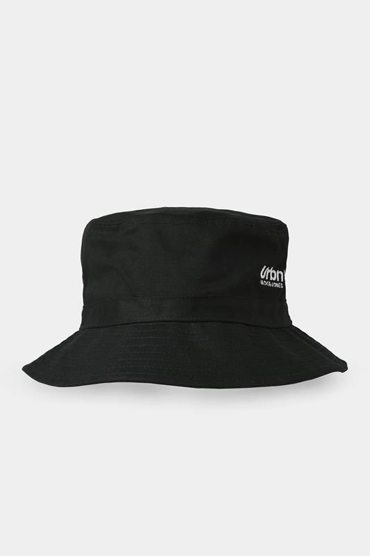 Jack & Jones Big & Tall Black Bucket Hat | BadRhino 2