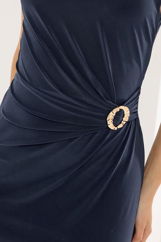 STAR Navy Blue Wrap Dress | StarByJM 4