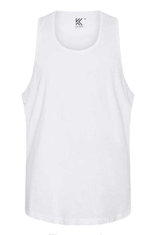 KAM White Plain Vest | BadRhino 1
