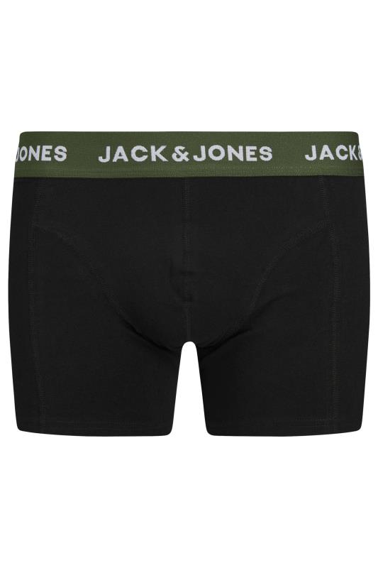 JACK & JONES Big & Tall 5 PACK Black 'Oliver' Boxers | BadRhino 7