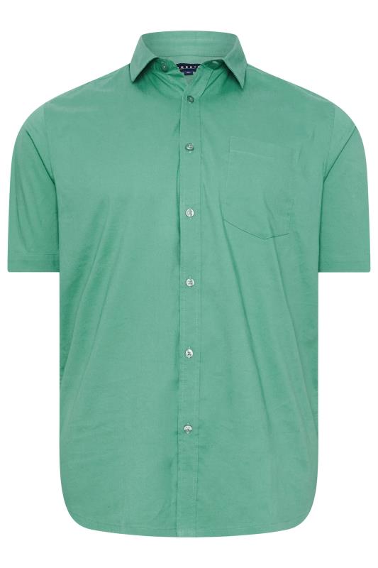 BadRhino Big & Tall Green Stretch Short Sleeve Shirt | BadRhino 2