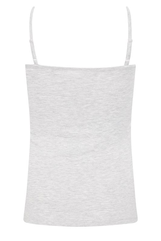 Petite Grey Marl Cami Vest Top | PixieGirl 6
