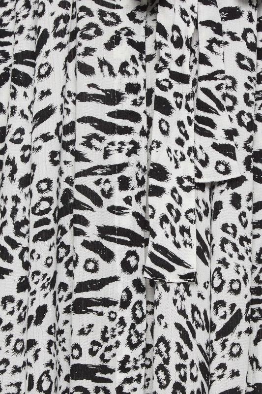M&Co White Mixed Animal Print Shirt Dress | M&Co 5