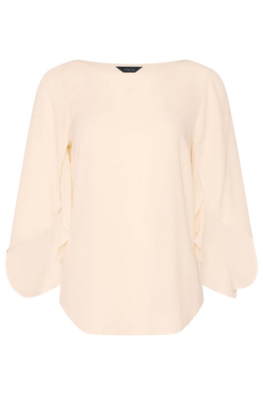 M&Co Light Pink Long Angel Sleeve Blouse | M&Co 6