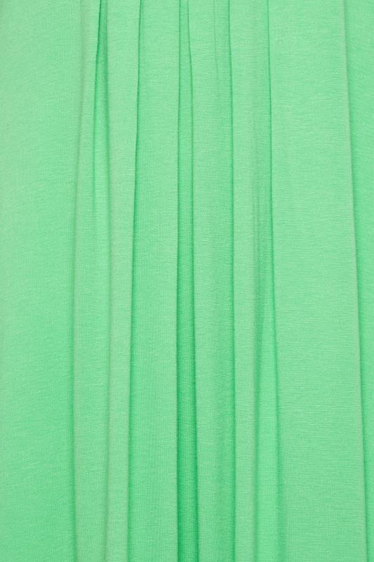 LIMITED COLLECTION Plus Size Green Wrap Maxi Dress | Yours Clothing 5