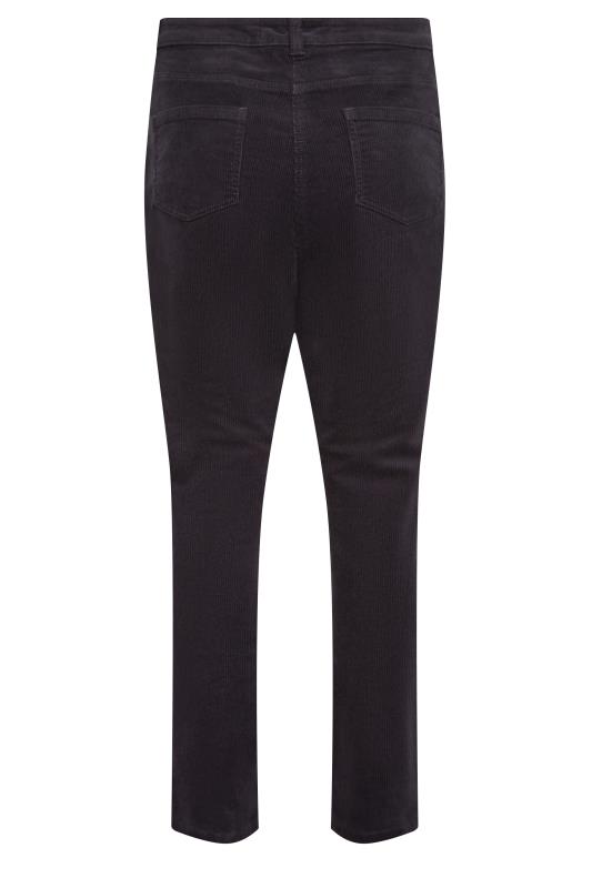 M&Co Grey Straight Leg Cord Trousers | M&Co 5