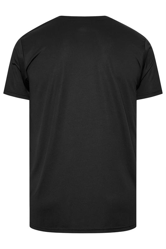 IronRhino Big & Tall Black Branded Performance T-Shirt | BadRhino 6