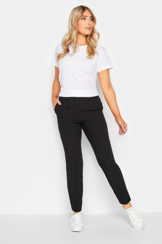 Buy YU by Pantaloons Black Cotton Slim Fit Trousers for Mens Online @ Tata  CLiQ
