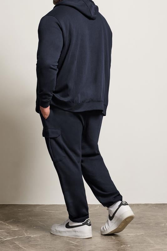 BadRhino Big & Tall 2 PACK Navy Blue Cargo Joggers | BadRhino 5