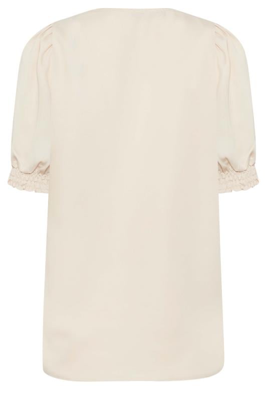 M&Co Cream Frill Front Blouse | M&Co 7
