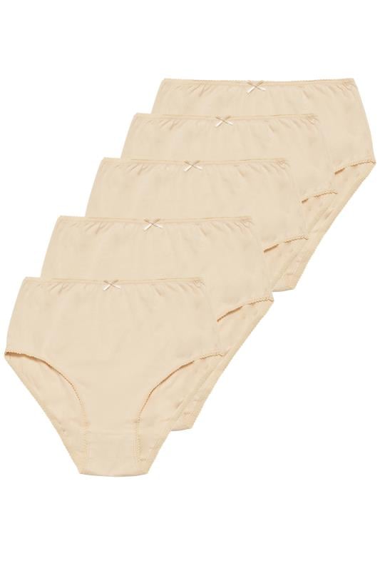 M&Co Nude 5 PACK Full Briefs | M&Co  3