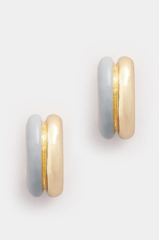  Yours Gold Tone Double Hoop Earrings