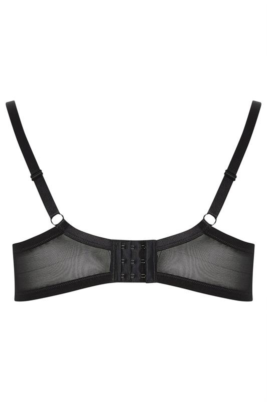 YOURS 2 PACK Plus Size Black & White Lace Non Padded Underwired Bras 9