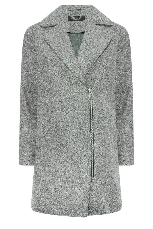 PixieGirl Grey Boucle Formal Coat | PixieGirl 7