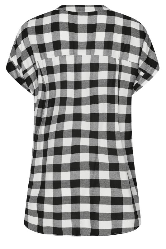M&Co Black Check Print Shirt | M&Co 7