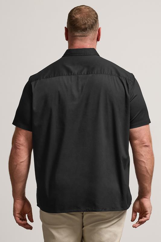 BadRhino Big & Tall Black Short Sleeve Shirt 2