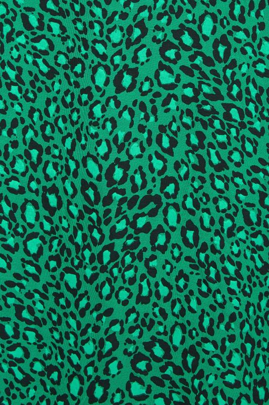 M&Co Green Animal Print Print Jersey Midi Skirt | M&Co 3