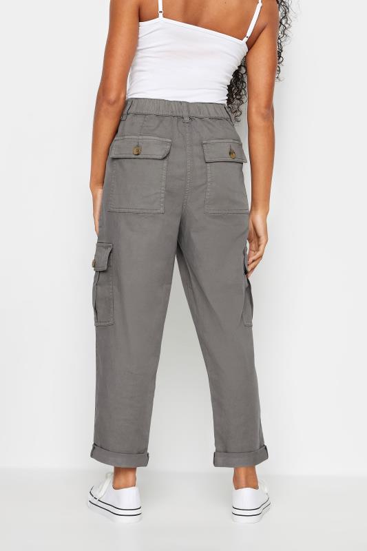M&Co Petite Brown Cargo Trousers | M&Co 3