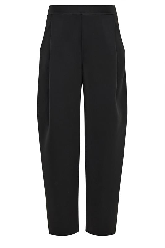 LTS Tall Women's Black Barrel Leg Trousers | Long Tall Sally 5