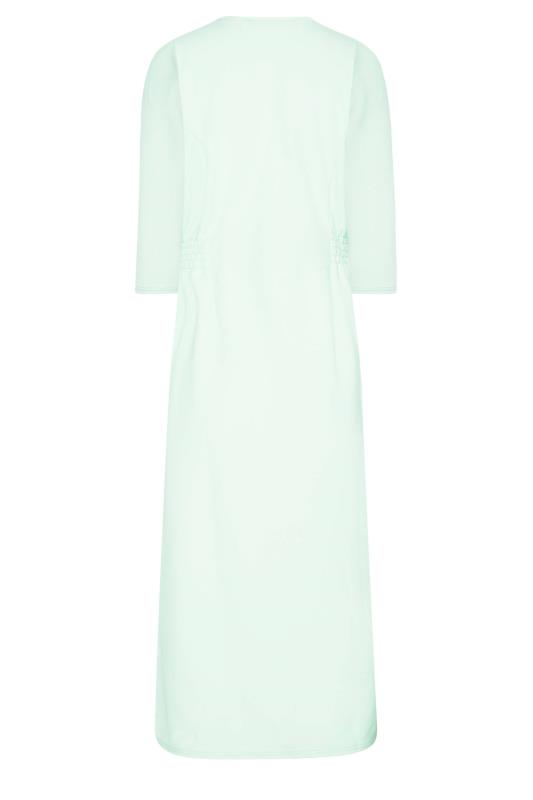 M&Co Green Textured Button Through Dress | M&Co 7