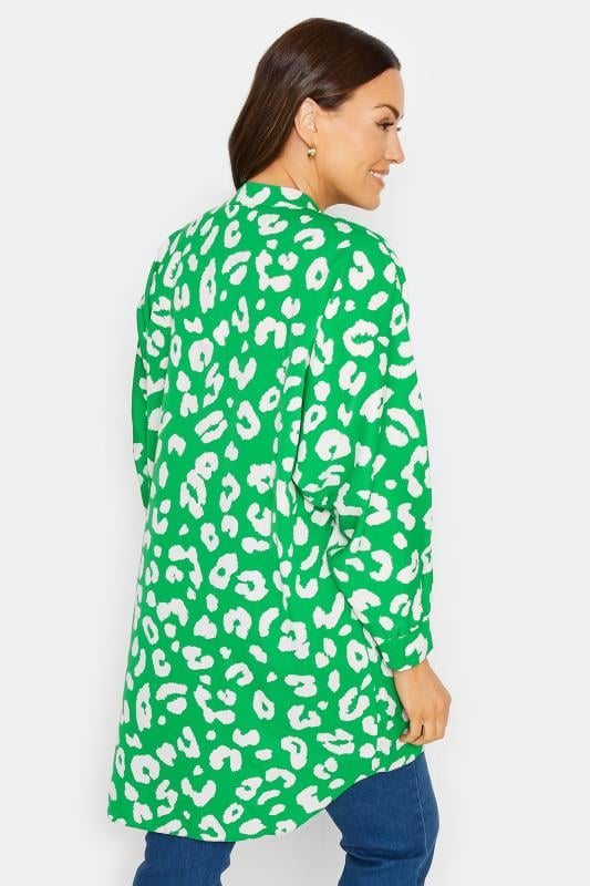 M&Co Green Leopard Print Blouse  | M&Co 3