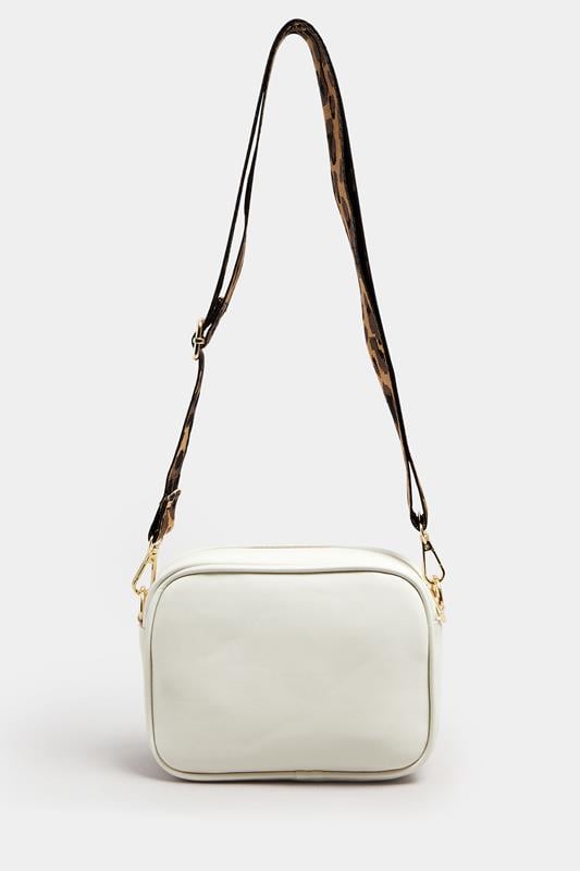 Natural Brown Leopard Cross Body Bag