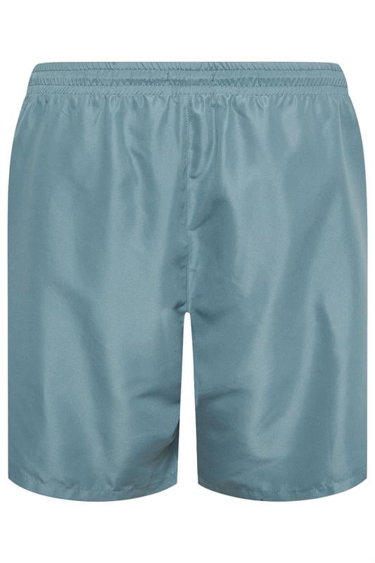 BadRhino Big & Tall Petrol Blue Swim Shorts | BadRhino 7