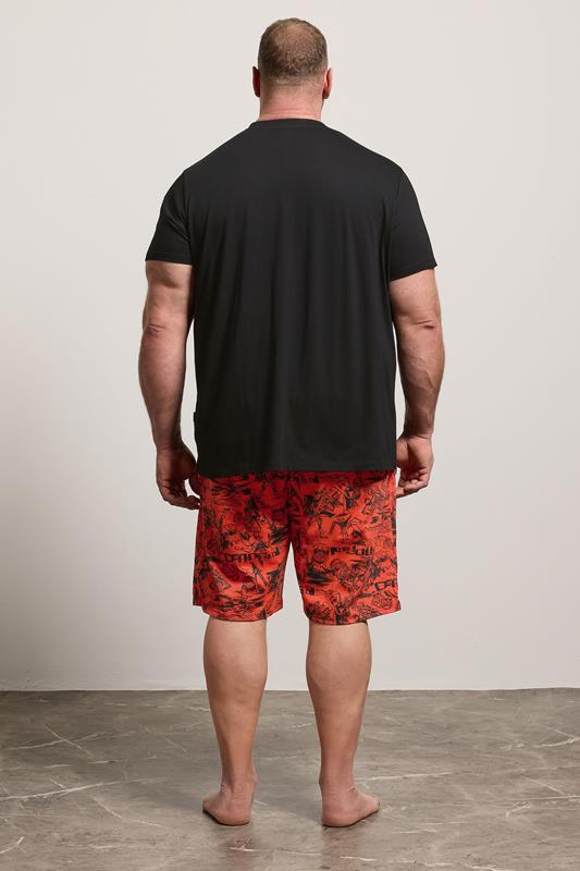 BadRhino Big & Tall Red Deadpool Pyjama Set | BadRhino 1