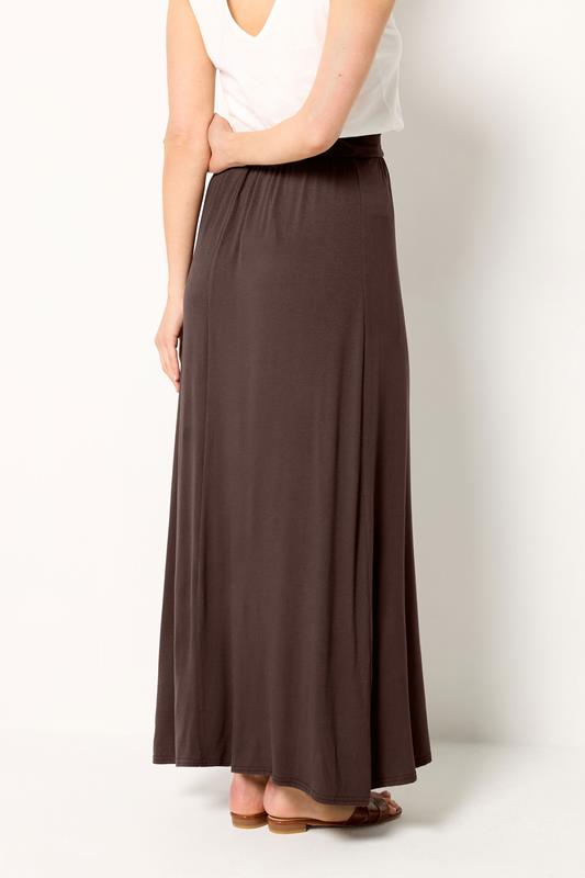 LTS Tall Women's Chocolate Brown Maxi Skirt | Long Tall Sally 2